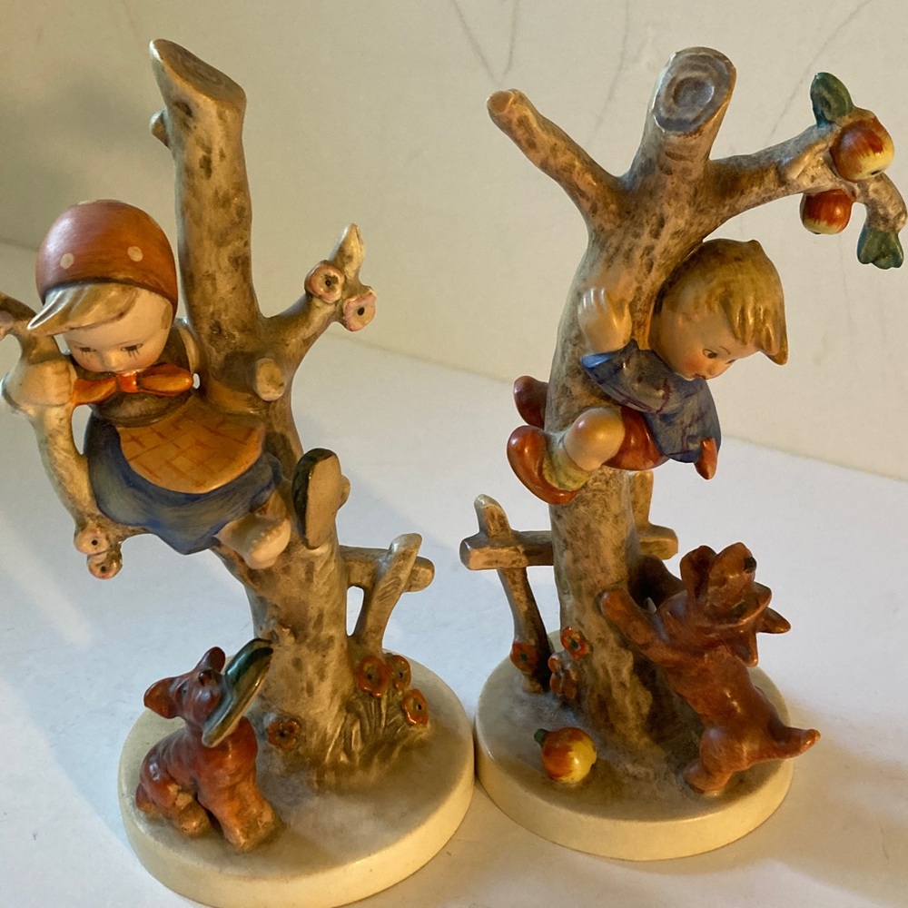 Hummel Ceramic Figurines with Children and Animals -Culprits 1950s - Picture 4 of 4